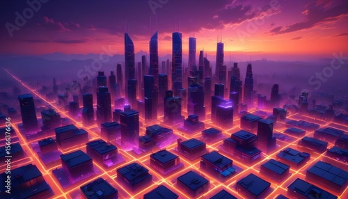 abstract blue background with rays