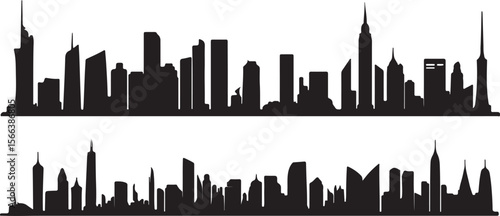 Modern Cityscape Outline
