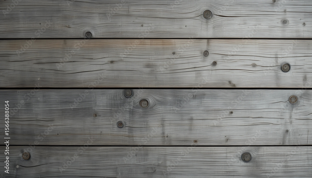 Naklejka premium Grey planks background, rustic wooden table surface