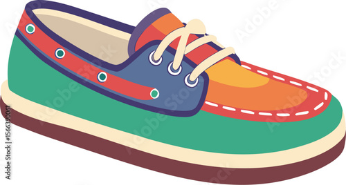 Boat shoes icon
