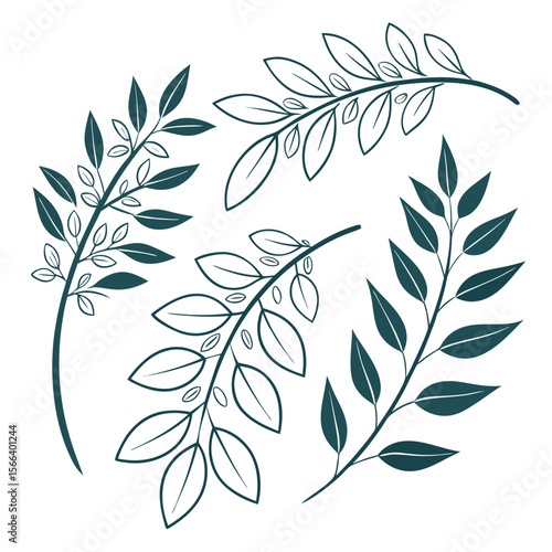 Communication methods phone profile email at symbol illustration vector art