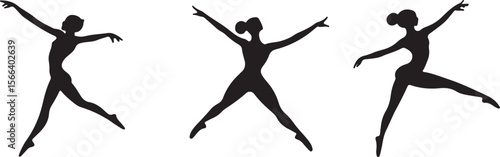 Ballet Dancer Silhouettes