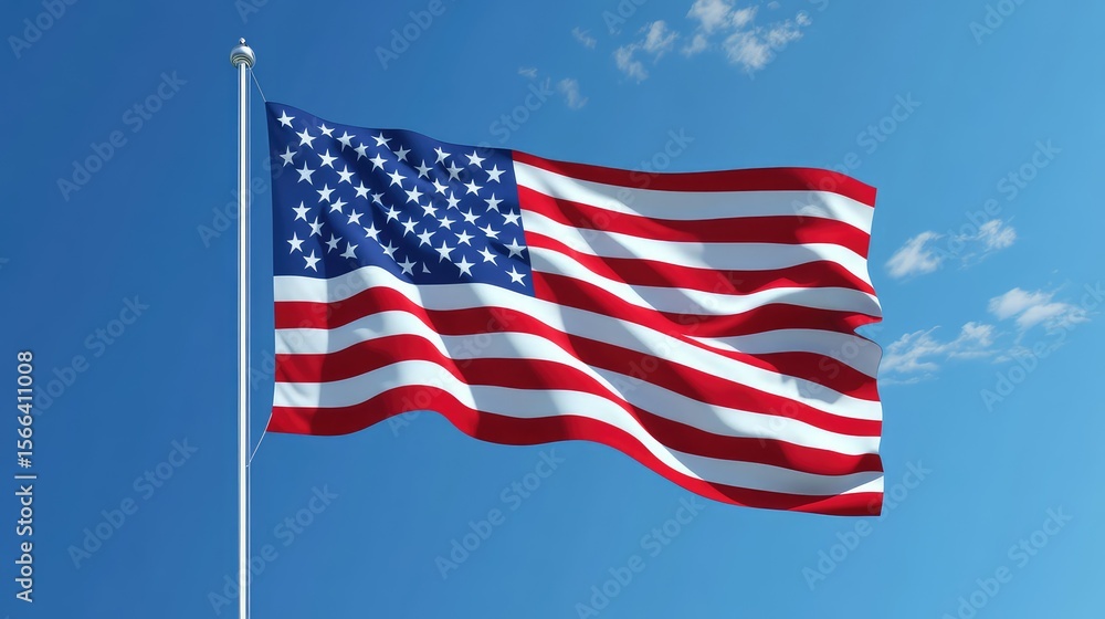 style united states flag green screen style united states flag green screen