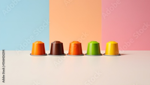 Colorful coffee capsules variety pack nespresso compatible pods espresso flavors tasting
