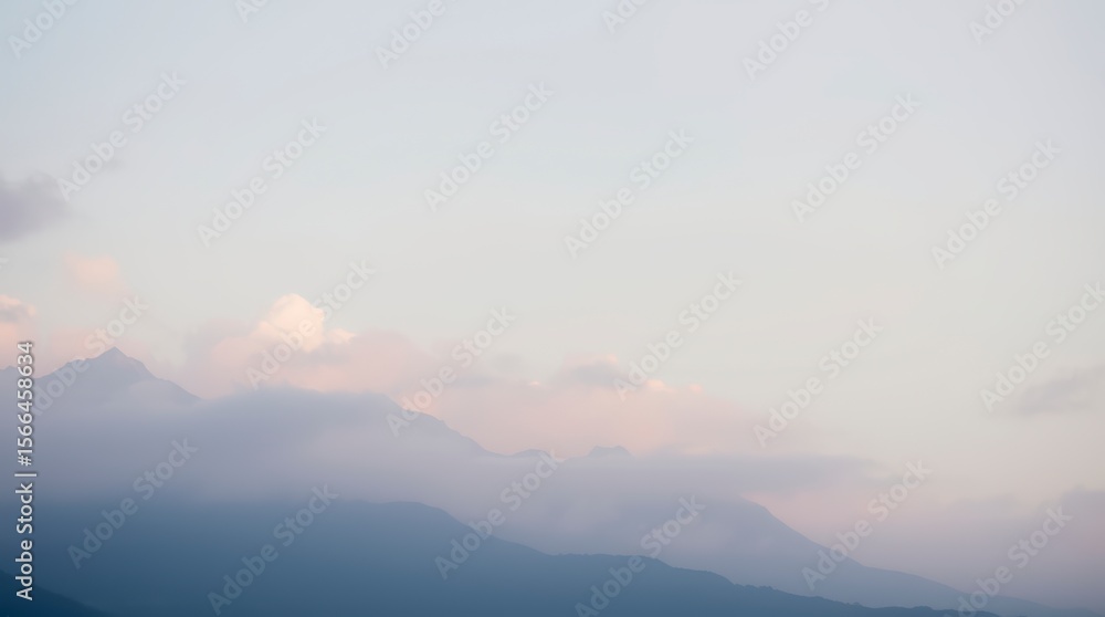 Obraz premium Mountains at Dawn
