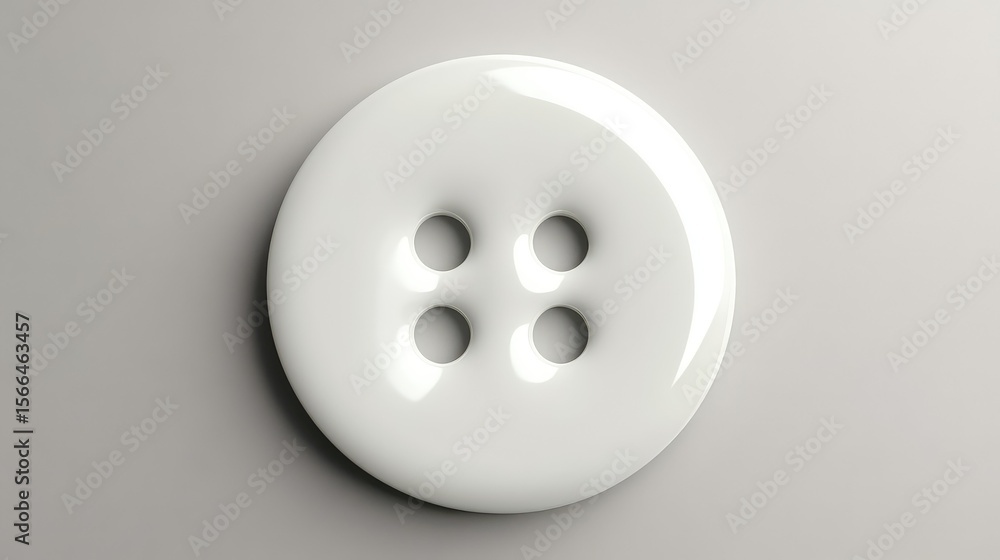 Fototapeta premium style white web button