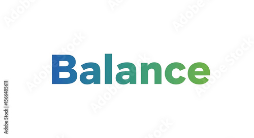 Balance Concept for World Population Day, Equilibrium, Harmony, Stability Illustration