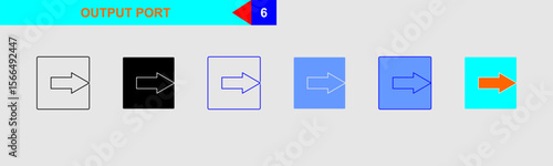 output port