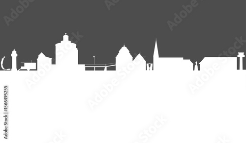 Eckernförde Skyline " NO AI "