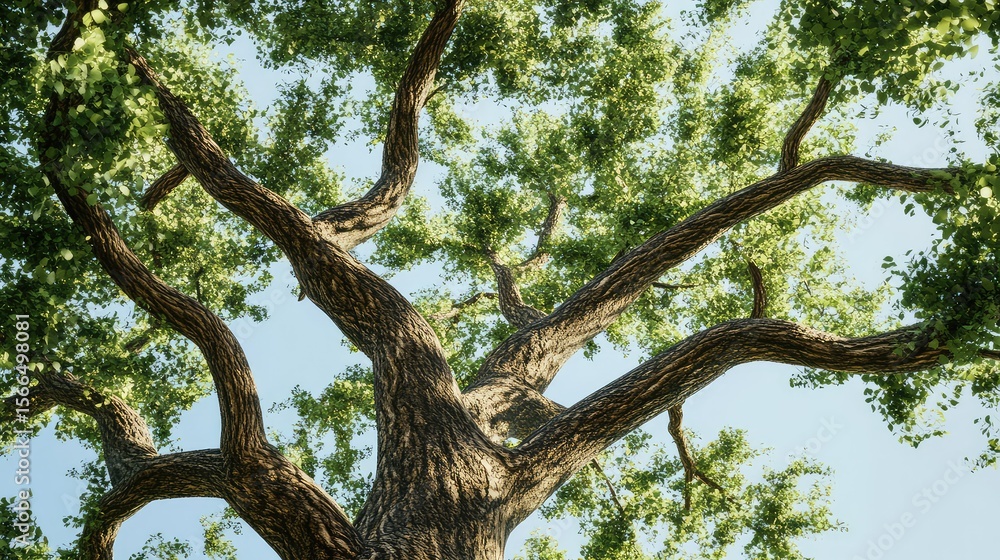 Fototapeta premium photorealistic tree trimming