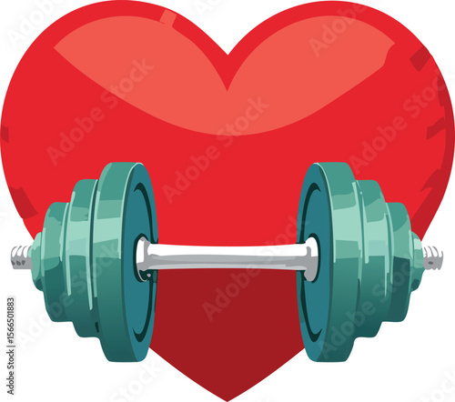  Strong Heart Lifting Dumbbells