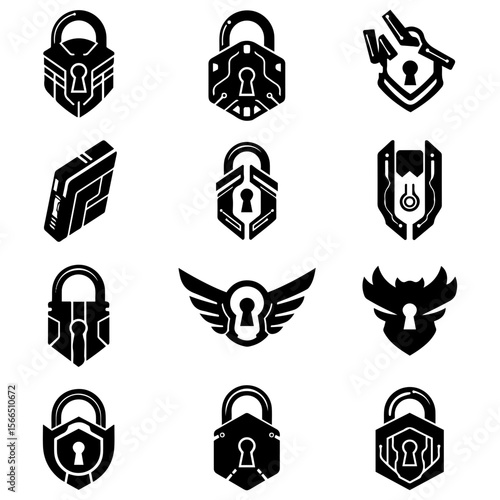 A professional toolkit of vector graphics for designing powerful insignia for various in-game factions and alliances