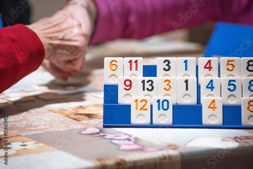 playing cards on the table