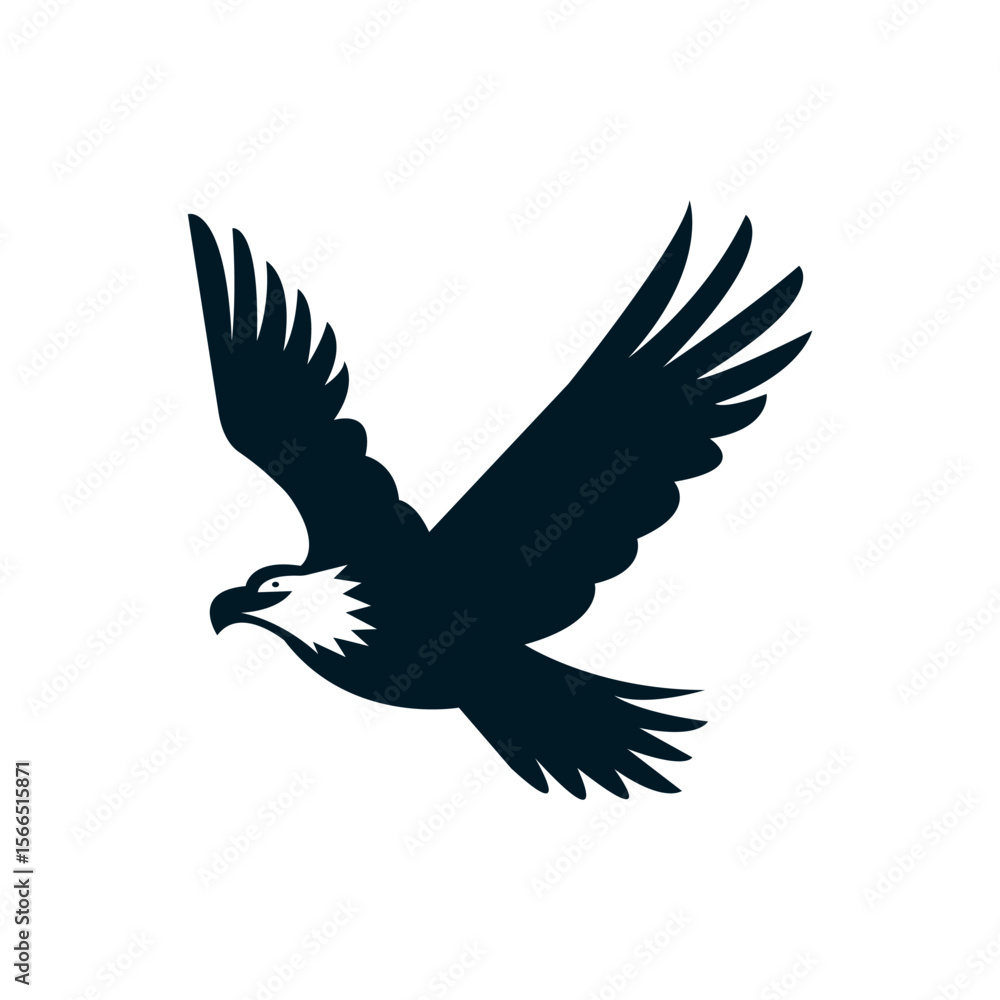 Obraz premium Eagle Vintage Premium Vector Design