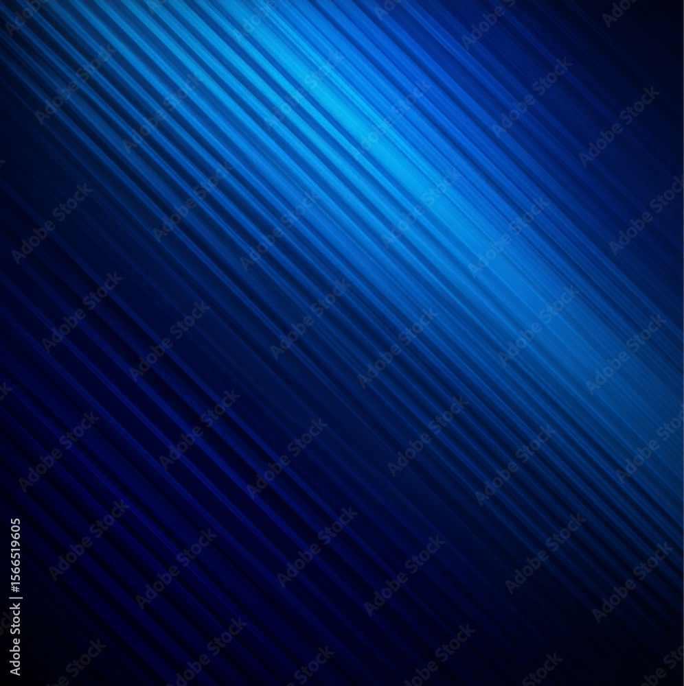 Obraz premium a navy blue blackground, gradient with the blue at the top fading into black at the bottom. Single thin striped texture with dark blue stripes