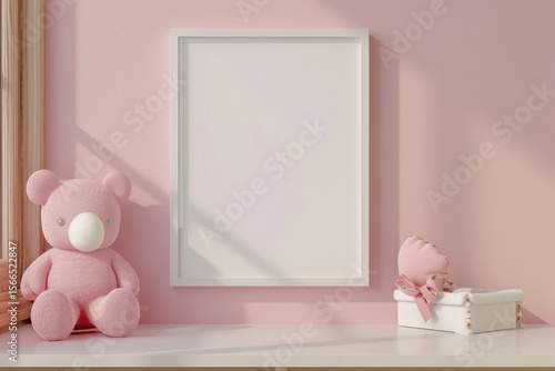 Frame Kids Mockup Kids Room Mockup A4 Frame Mockup Interior Mockup Kids Mockup