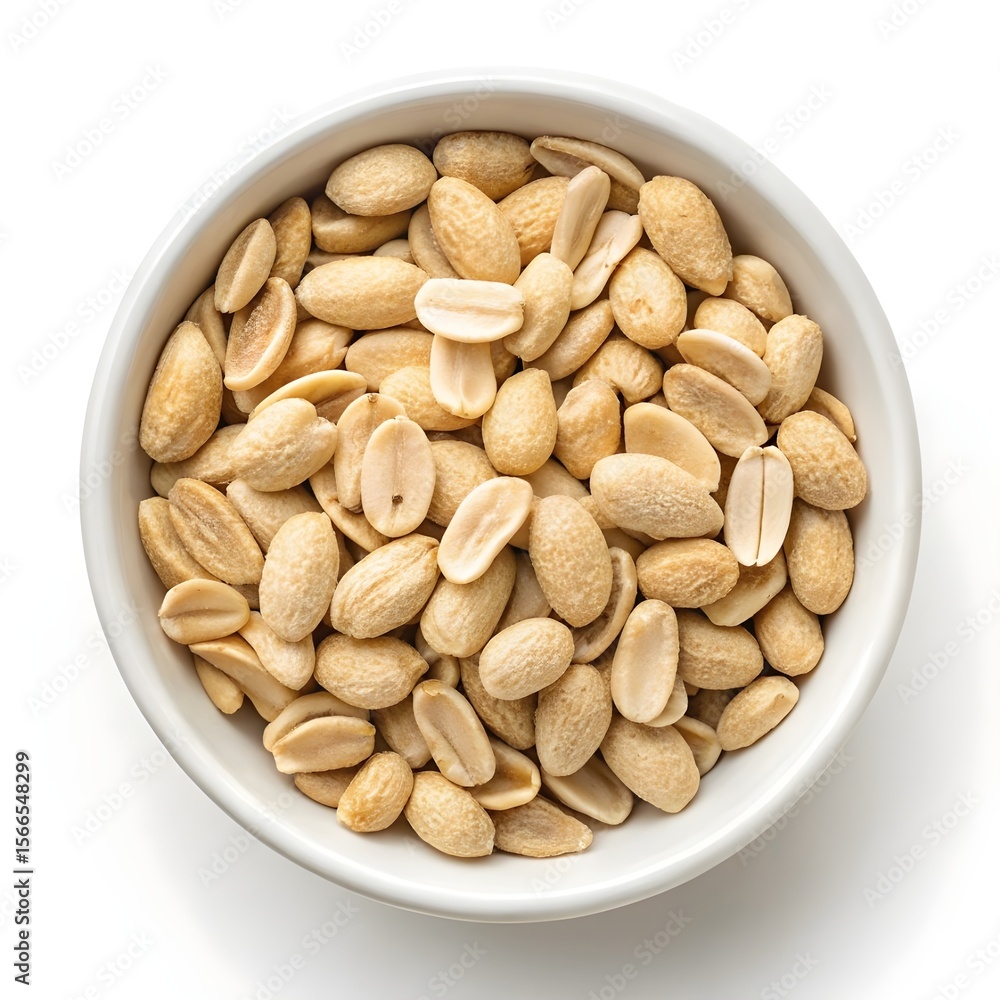Bowl of Roasted and Salted Peanuts, Delicious Crunchy Snack
Bowl of Roasted and Salted Peanuts, Delicious Crunchy Snack