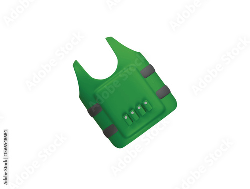 Kevlar icon 3d illustration render