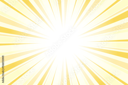 Wallpaper Mural Sunburst Background. Summer Backdrop. Radius Cartoon Pattern Abstract Background. Royal Yellow Rays Vector Illustration. Torontodigital.ca