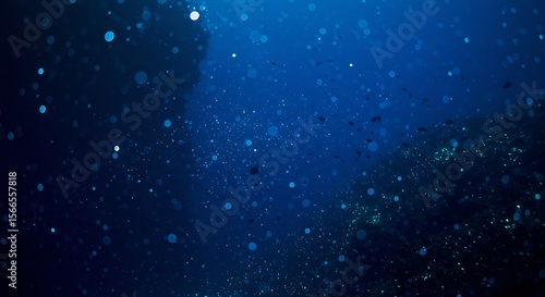 Deep Sea Sparkle: Bioluminescent Particles in the Abyssal Darkness