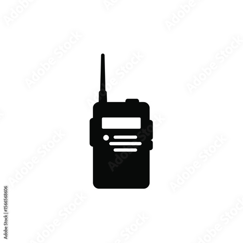 Portable Two-Way Radio Communication Device Icon