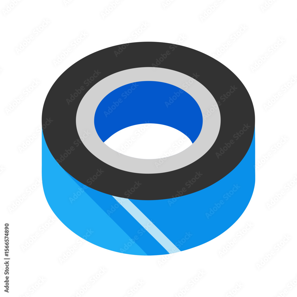 Teflon Tape Vector Tools for Repair, Maintenance, and Pipework Design Teflon Tape Vector Tools for Repair, Maintenance, and Pipework Design