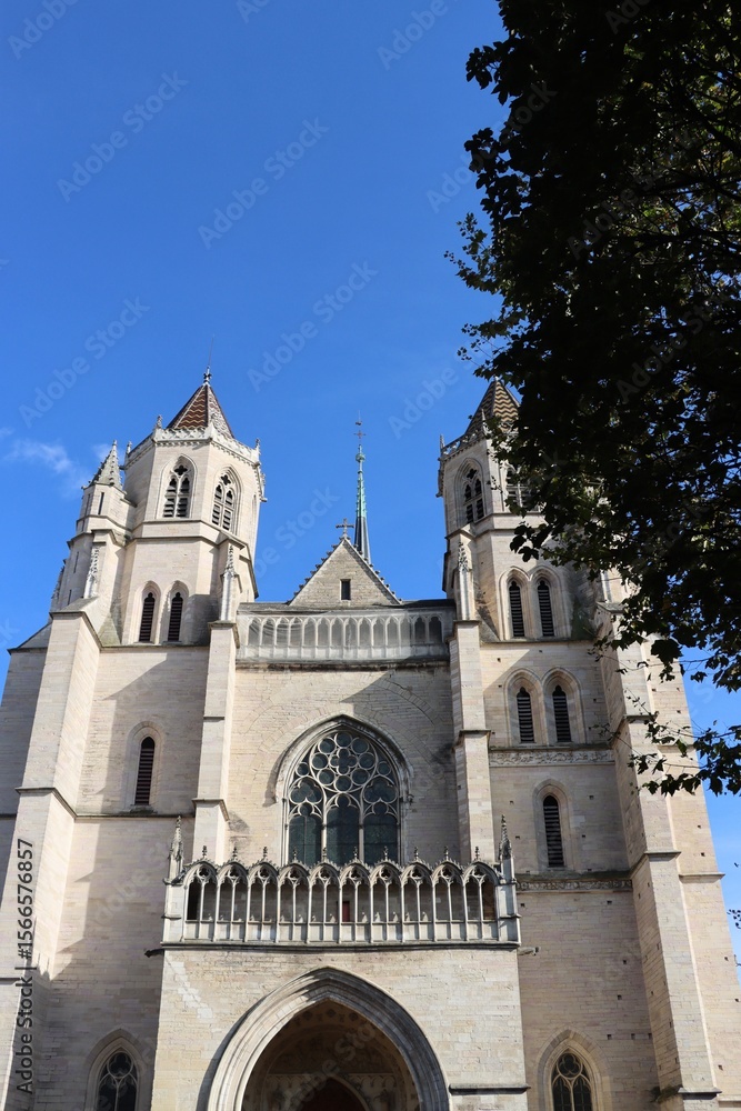 cathedral of st benigne in Dijon, France cathedral of st benigne in Dijon, France
