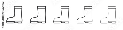 book icon flat thin illustration symbol