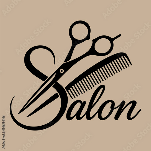 The Salon Experience: Precision Styling with Scissors and Comb