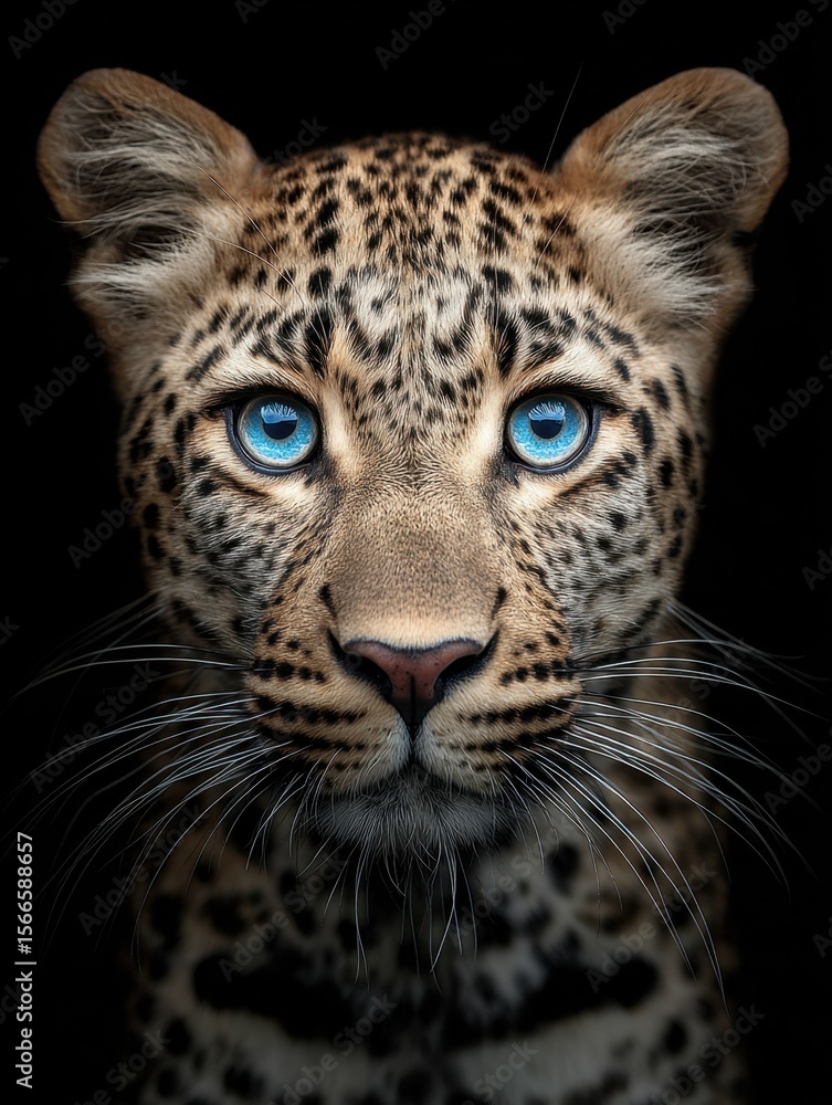 Obraz premium A Leopard's Gaze