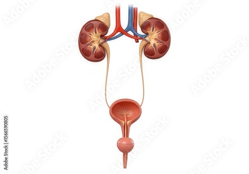 Human Urinary System Anatomy