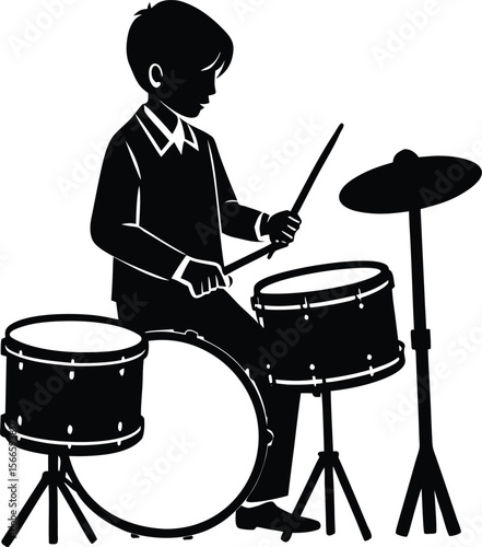 drummer playing the drums