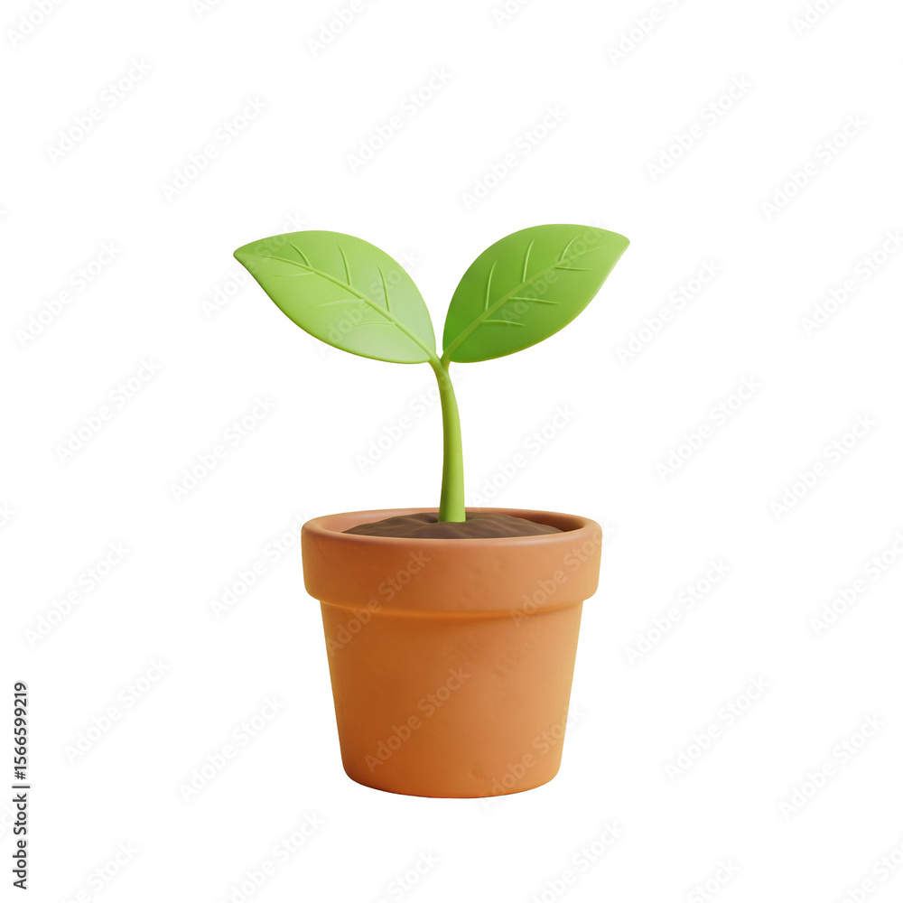 A Seedling's Quiet Strength A Seedling's Quiet Strength