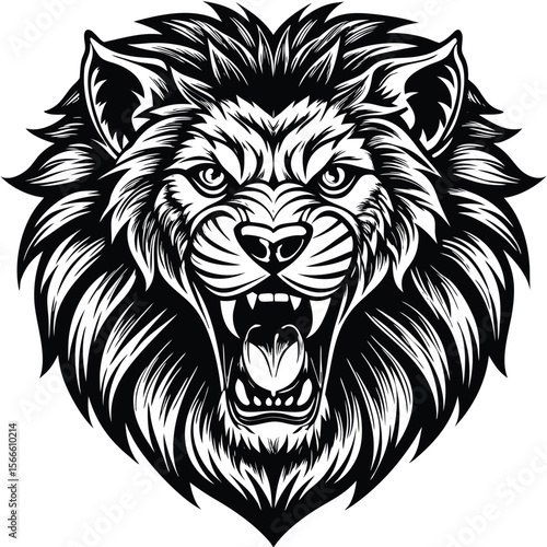 Roaring Lion Head