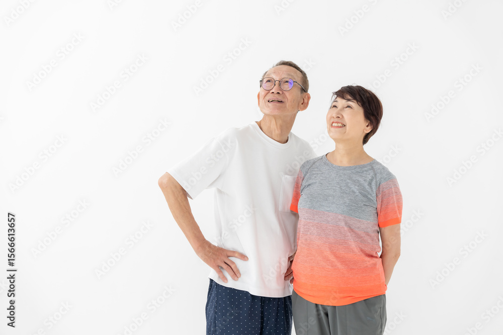 シニア夫婦 ポートレート シニア夫婦 ポートレート