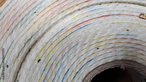 Wallpaper Mural Multicolored runner by the meter close-up on the edge. Torontodigital.ca