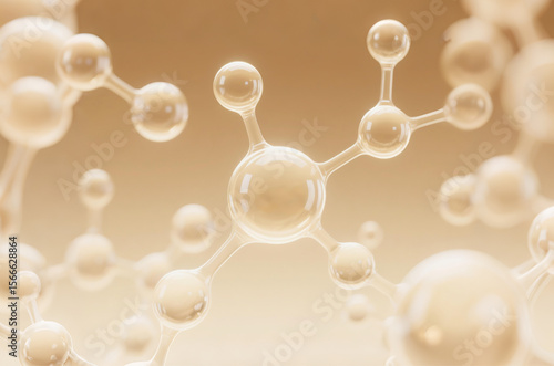 3d render of molecule