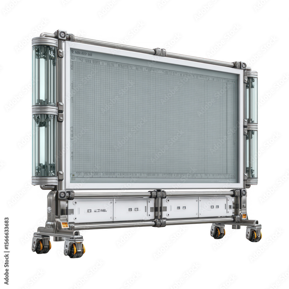 Fototapeta premium Screen isolated on transparent background