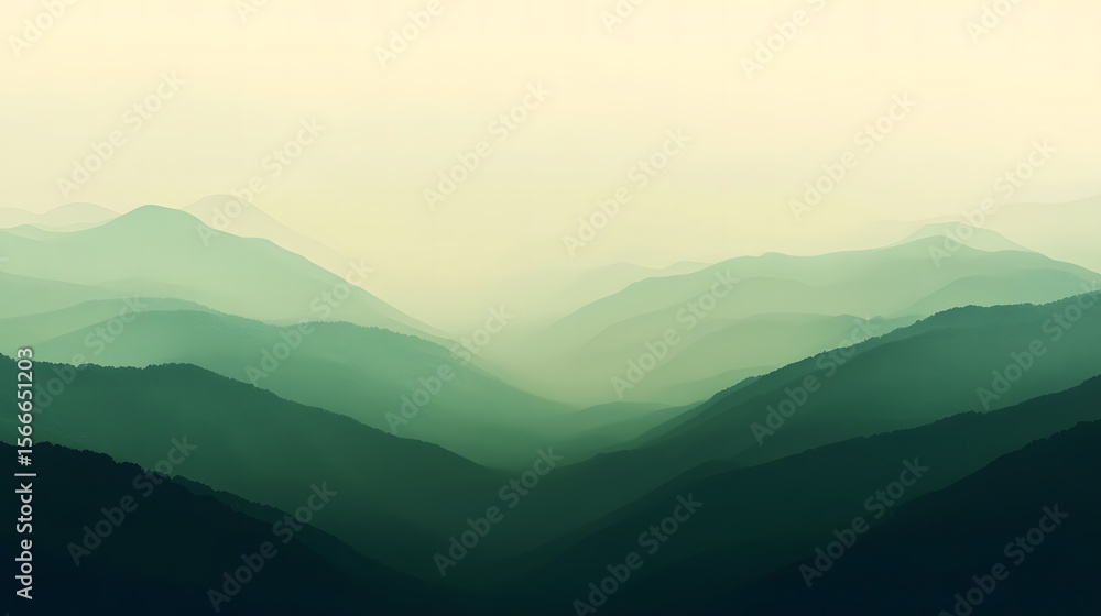 Noisy Abstract Landscape Background Noisy Abstract Landscape Background