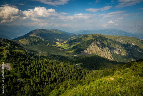 view from the hill, Monte Grappa, Italy
