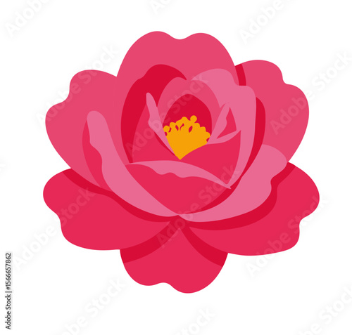 flower hot pink