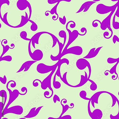 Beautiful vintage seamless pattern design 