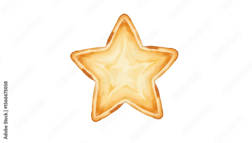 Shining gold star, a symbol of excellence, achievement, and quality on minimalist background Shining gold star, a symbol of excellence, achievement, and quality on minimalist background