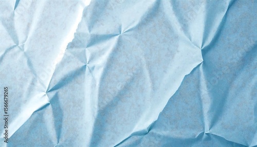 Wallpaper Mural Wrinkled Light Blue Fabric Texture Torontodigital.ca