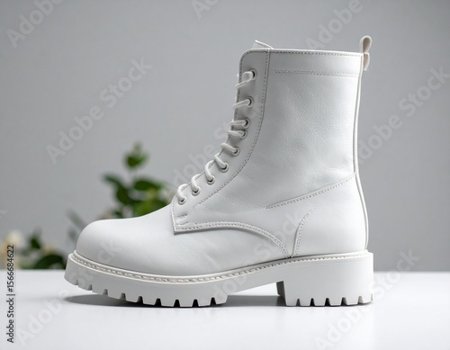 white boot