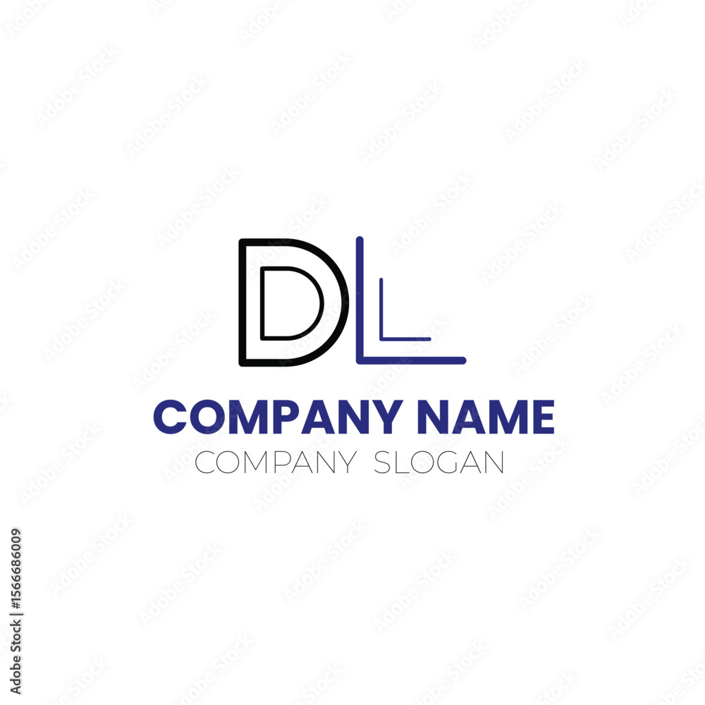 Obraz premium DL LOGO