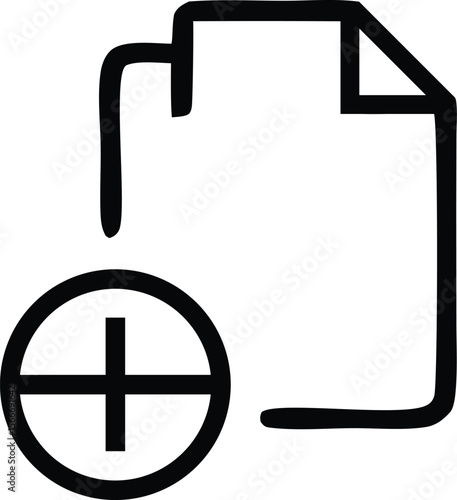 vector illustration of a file folder icon