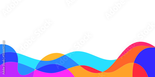 Abstract Colorful Geometric Shapes