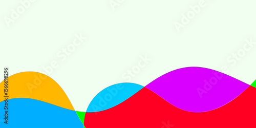Abstract shapes in vibrant colors (1)