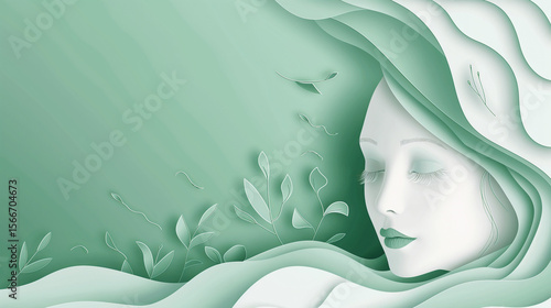 Futuristic Neon Purple Cyan Mesh